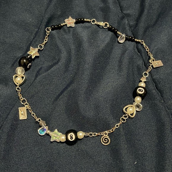 custom homemade y2k necklace choker - Picture 1 of 3